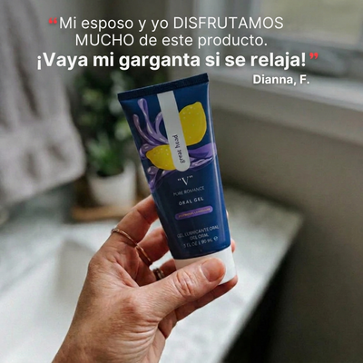 Veloria™ – Gel Placer total, cero arcadas