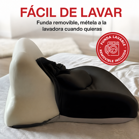 Fácil de lavar: funda removible