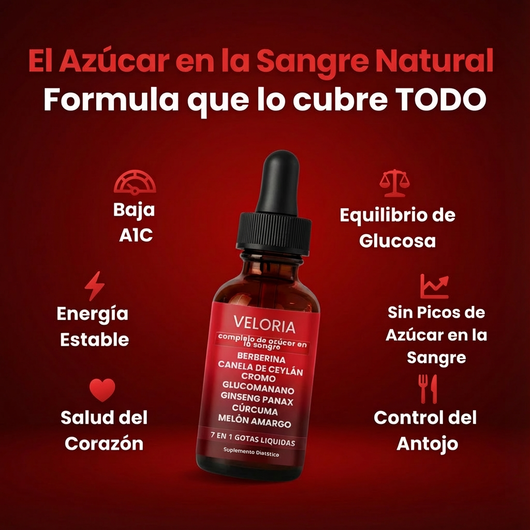 Complejo 7-En-1 De Azúcar En Sangre Veloria