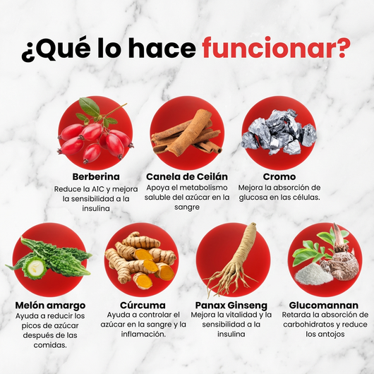 Complejo 7-En-1 De Azúcar En Sangre Veloria