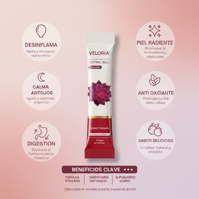 VeloriaCut™ | Jelly para Drenar Hinchazón