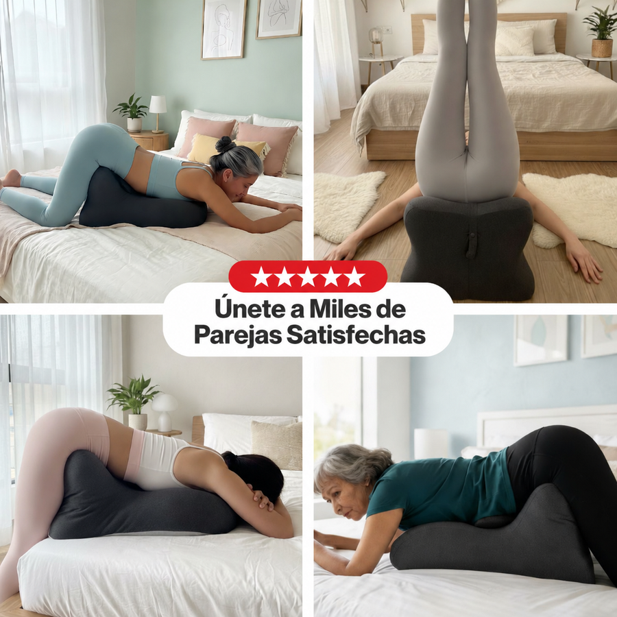 Parejas usando la Almohada Veloria